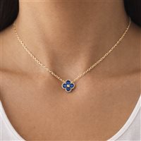 Collar Ultima Edizione Mujer tiffany in Plata CAO4639-BLU-GIALLO